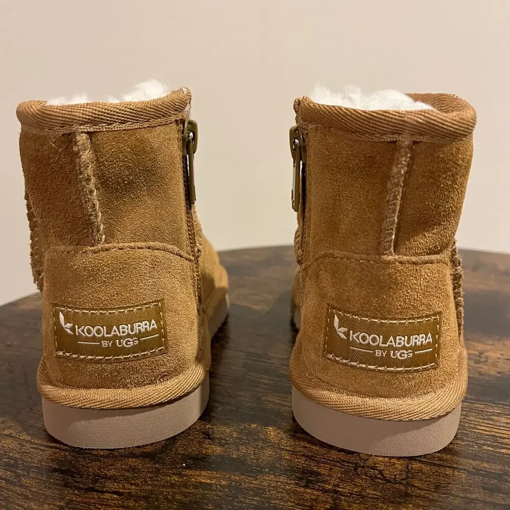 Koolaburra Ugg Boots Kids Koola Short Boot Suede‎ Toddler Size 6 - New w/o tags